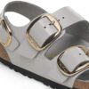 Milano Big Buckle Naturleder Lack