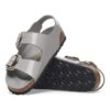 Milano Big Buckle Naturleder Lack
