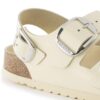 Milano Big Buckle Naturleder Lack
