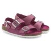Milano Wildleder, schimmerndes Fuchsia