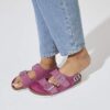 Milano Wildleder, schimmerndes Fuchsia