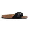 Oita Braided Wildleder Schwarz