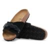 Oita Braided Wildleder Schwarz