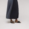 Oita Braided Wildleder Schwarz