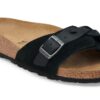 Oita Braided Wildleder Schwarz