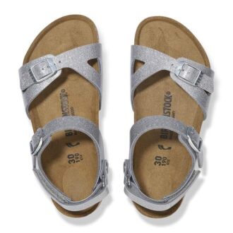 Rio Kids Birko-Flor Sparkling Light Silver