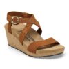 Sibyl geprägtes Leder in Burnt Orange