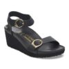 Soley Ring-Buckle Leder Schwarz