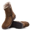 Uppsala Zip Shearling Wildleder