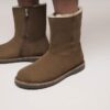 Uppsala Zip Shearling Wildleder